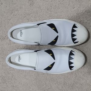 Fendi Eyes Slip-on Sneakers